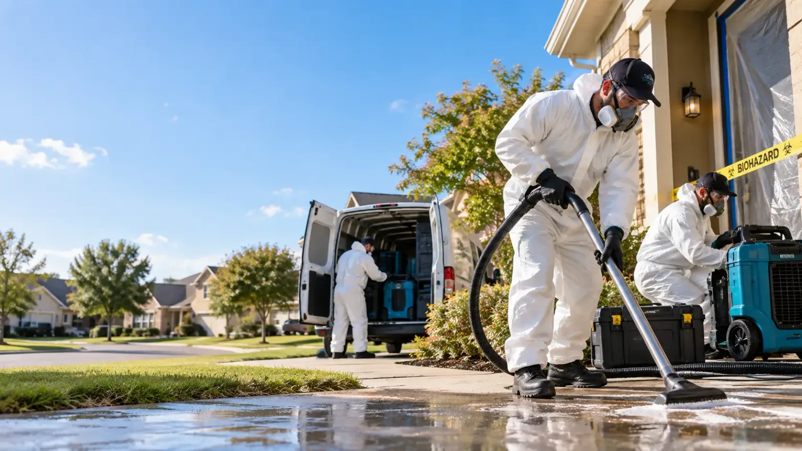 Biohazard Cleanup in Scott Air Force Base, IL